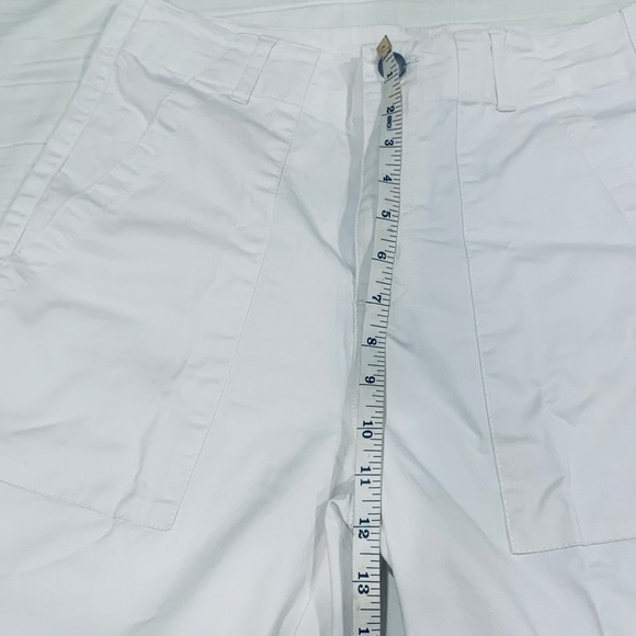 NWT TENTREE Twill Cropped Wide Leg Pant - Picture 7 of 8